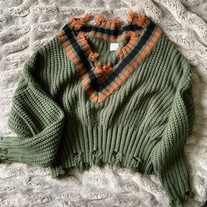 Distressed Sweater